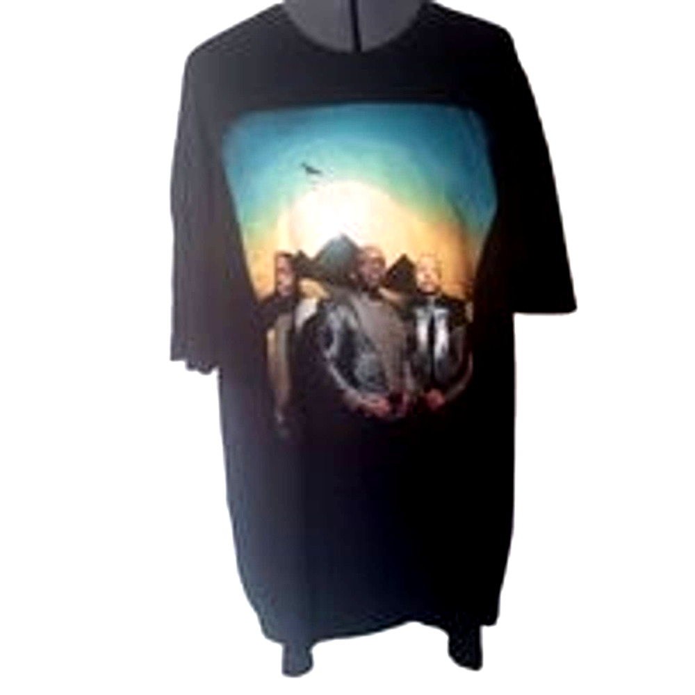 Earth Wind & Fire tour black, short sleeve tee shirt, 3XL